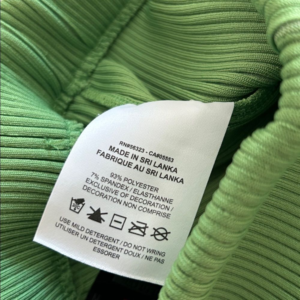 Jordan Ribbed Green Bike Shorts medium - Picture 8 of 8